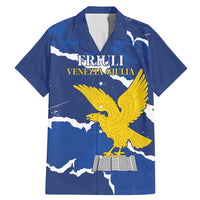 Friuli-Venezia Giulia Family Matching Mermaid Dress and Hawaiian Shirt Coat Of Arms Sporty Style