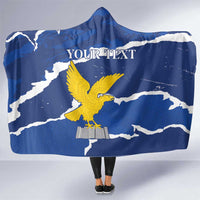 Friuli-Venezia Giulia Hooded Blanket Coat Of Arms Sporty Style