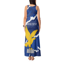 Friuli-Venezia Giulia Tank Maxi Dress Coat Of Arms Sporty Style