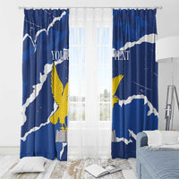 Friuli-Venezia Giulia Window Curtain Coat Of Arms Sporty Style