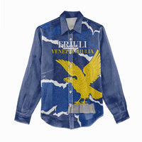 Friuli-Venezia Giulia Women Casual Shirt Coat Of Arms Sporty Style