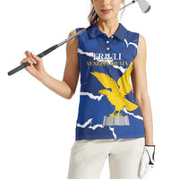 Friuli-Venezia Giulia Women Sleeveless Polo Shirt Coat Of Arms Sporty Style