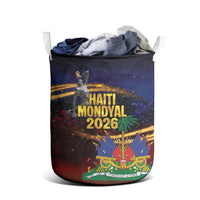 Haiti Mondyal 2026 Laundry Basket Proud to Be Haitian