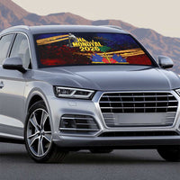 Haiti Mondyal 2026 Auto Sun Shade Proud to Be Haitian