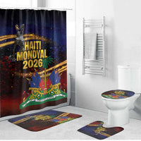 Haiti Mondyal 2026 Bathroom Set Proud to Be Haitian