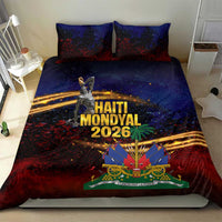 Haiti Mondyal 2026 Bedding Set Proud to Be Haitian