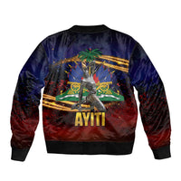 Haiti Mondyal 2026 Bomber Jacket Proud to Be Haitian