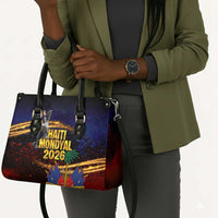 Haiti Mondyal 2026 Leather Bag Proud to Be Haitian