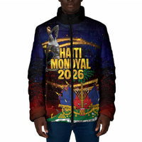 Haiti Mondyal 2026 Padded Jacket Proud to Be Haitian