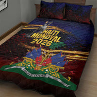 Haiti Mondyal 2026 Quilt Bed Set Proud to Be Haitian