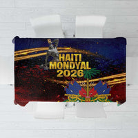 Haiti Mondyal 2026 Tablecloth Proud to Be Haitian