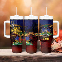 Haiti Mondyal 2026 Tumbler With Handle Proud to Be Haitian