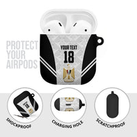Custom Egypt Football AirPods Case 2026 Glory Run White Edition