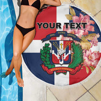Personalized Dominican Republic Bayahbe Rose Beach Blanket - Wonder Print Shop