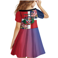 Personalized Dominican Republic Bayahbe Rose Family Matching Mermaid Dress and Hawaiian Shirt - Wonder Print Shop