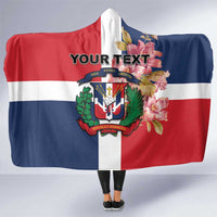 Personalized Dominican Republic Bayahíbe Rose Hooded Blanket