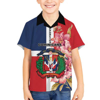 Personalized Dominican Republic Bayahbe Rose Kid Hawaiian Shirt - Wonder Print Shop