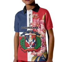 Personalized Dominican Republic Bayahbe Rose Kid Polo Shirt - Wonder Print Shop