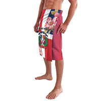 Personalized Dominican Republic Bayahbe Rose Lavalava - Wonder Print Shop