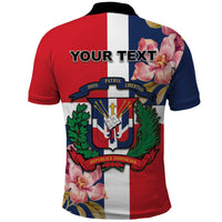Personalized Dominican Republic Bayahbe Rose Polo Shirt - Wonder Print Shop