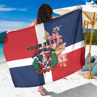 Personalized Dominican Republic Bayahbe Rose Sarong - Wonder Print Shop