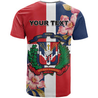 Personalized Dominican Republic Bayahbe Rose T Shirt - Wonder Print Shop