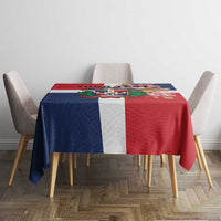 Personalized Dominican Republic Bayahbe Rose Tablecloth - Wonder Print Shop