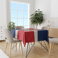 Personalized Dominican Republic Bayahbe Rose Tablecloth - Wonder Print Shop