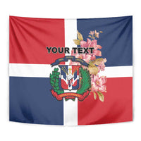 Personalized Dominican Republic Bayahbe Rose Tapestry - Wonder Print Shop