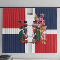 Personalized Dominican Republic Bayahbe Rose Window Curtain - Wonder Print Shop