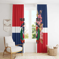 Personalized Dominican Republic Bayahbe Rose Window Curtain - Wonder Print Shop