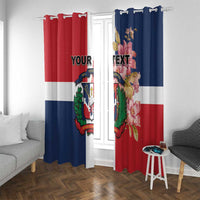 Personalized Dominican Republic Bayahbe Rose Window Curtain - Wonder Print Shop