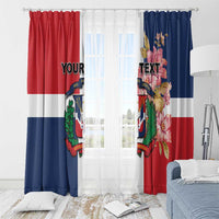 Personalized Dominican Republic Bayahbe Rose Window Curtain - Wonder Print Shop