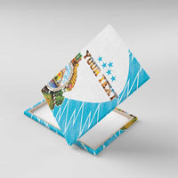 Personalized Honduras Coat Of Arms Canvas Wall Art Flag Color Style - Wonder Print Shop