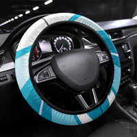 Roatan Honduras Steering Wheel Cover Scarlet Macaw With Hibiscus Flowers - Wonder Print Shop