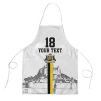 Custom Cornwall Football Apron Mont Saint Michel - Wonder Print Shop