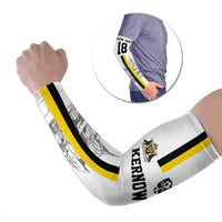 Custom Cornwall Football Arm Sleeves Mont Saint Michel - Wonder Print Shop