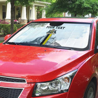 Custom Cornwall Football Auto Sun Shade Mont Saint Michel - Wonder Print Shop