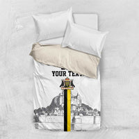 Custom Cornwall Football Bedding Set Mont Saint Michel - Wonder Print Shop