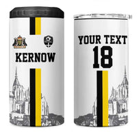 Custom Cornwall Football 4 in 1 Can Cooler Tumbler Mont Saint Michel - Wonder Print Shop