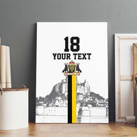 Custom Cornwall Football Canvas Wall Art Mont Saint Michel - Wonder Print Shop