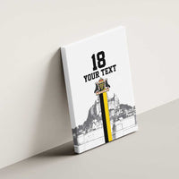 Custom Cornwall Football Canvas Wall Art Mont Saint Michel - Wonder Print Shop