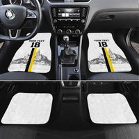 Custom Cornwall Football Car Mats Mont Saint Michel - Wonder Print Shop