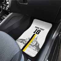 Custom Cornwall Football Car Mats Mont Saint Michel - Wonder Print Shop