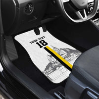 Custom Cornwall Football Car Mats Mont Saint Michel - Wonder Print Shop