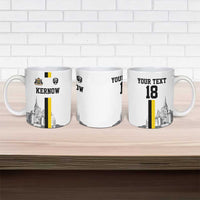 Custom Cornwall Football Ceramic Mug Mont Saint Michel - Wonder Print Shop