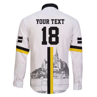 Custom Cornwall Football Family Matching Short Sleeve Bodycon Dress and Hawaiian Shirt Mont Saint Michel - Wonder Print Shop