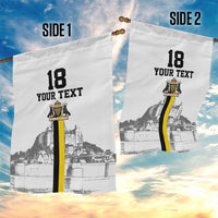 Custom Cornwall Football Garden Flag Mont Saint Michel - Wonder Print Shop