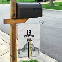 Custom Cornwall Football Garden Flag Mont Saint Michel - Wonder Print Shop