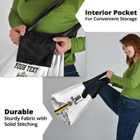 Custom Cornwall Football Grocery Bag Mont Saint Michel - Wonder Print Shop